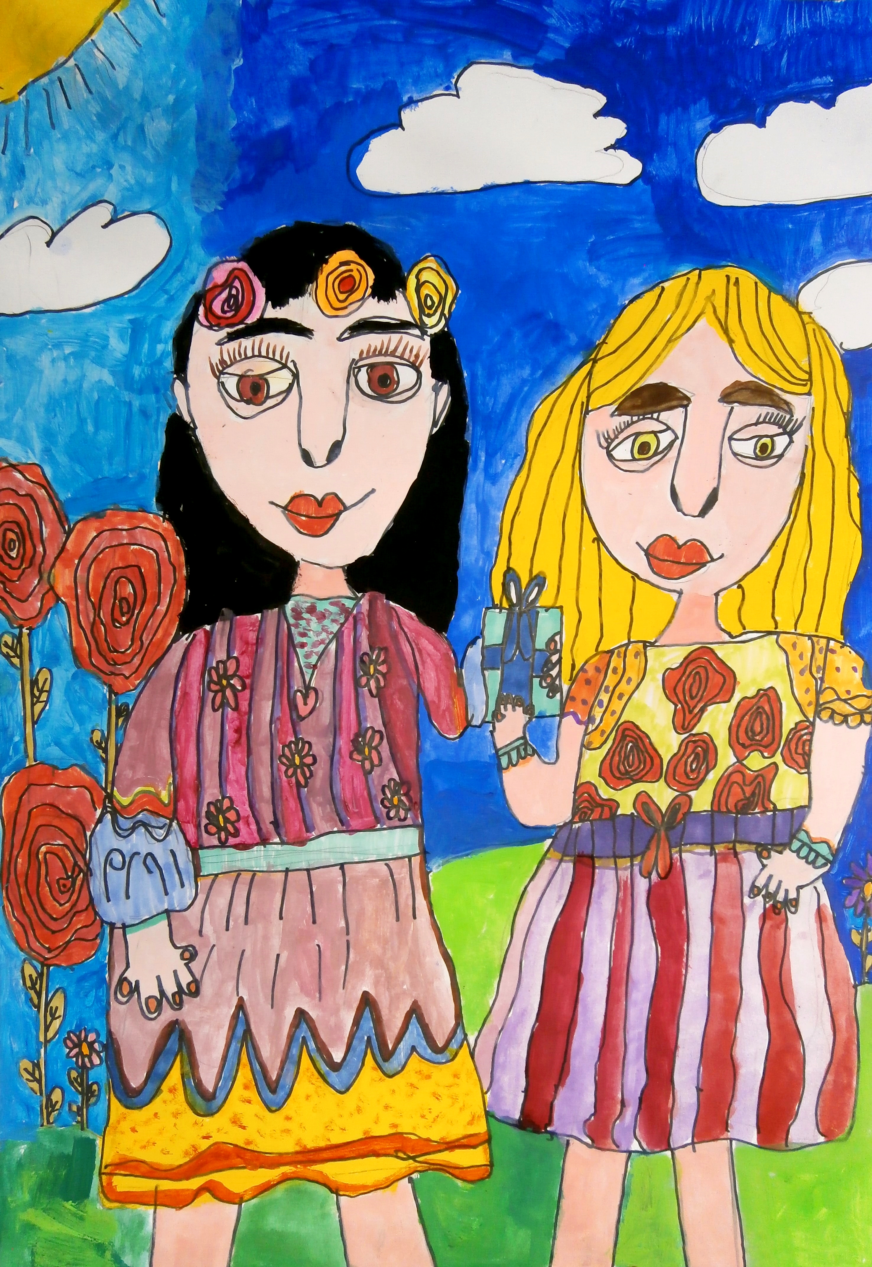 "Дарявам приятелство", Виктория Георгиева, 7 г.