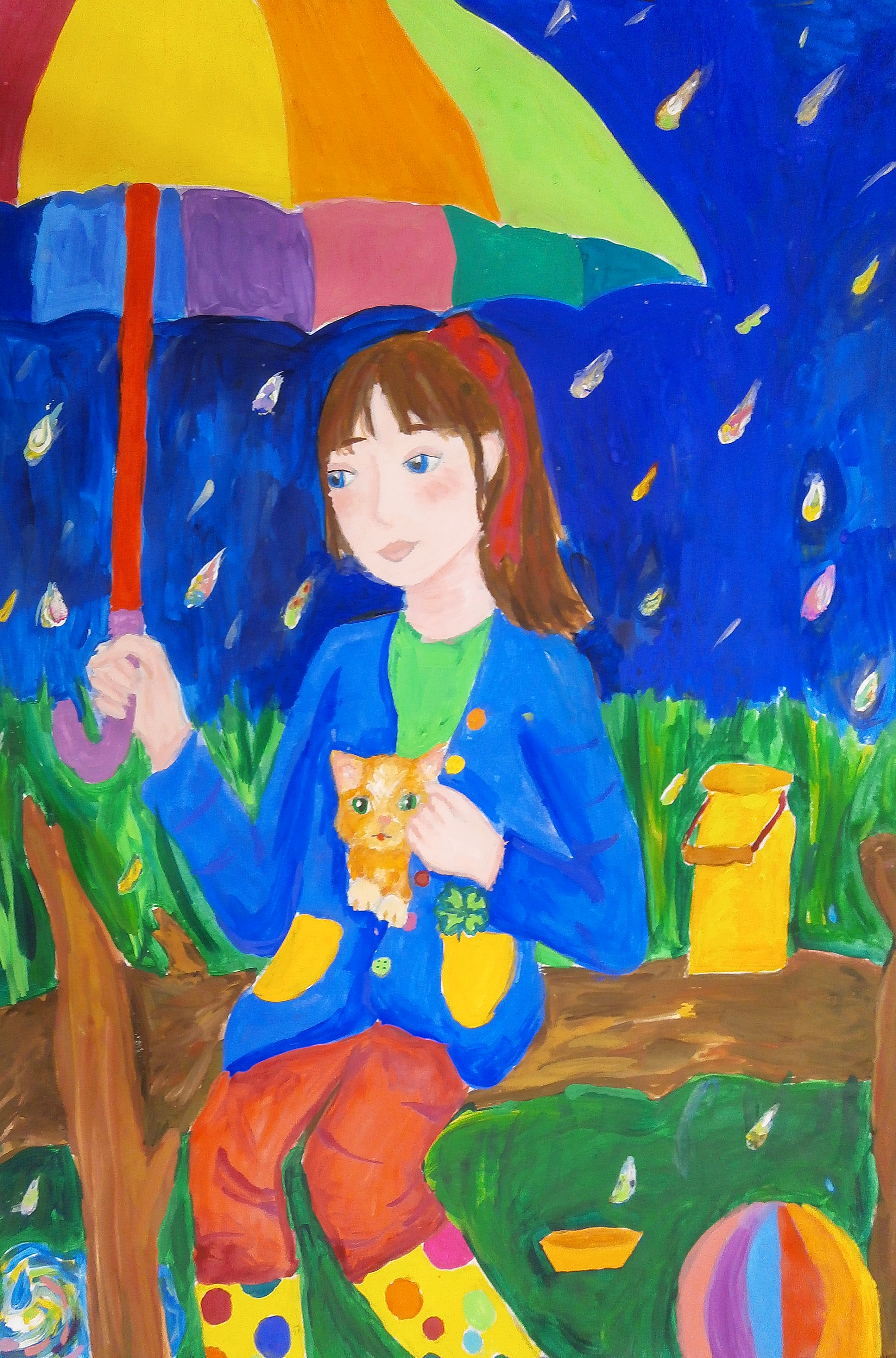 "Давам грижа и любов на животните", Лилия Янкова, 13 г.