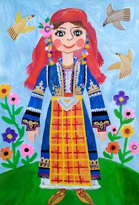 "Малка родопчанка". Теа Гоцев, 10 год.