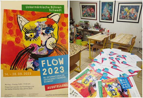 ГЕРМАНИЯ - рисунка ПЛАКАТ FLOW 2023