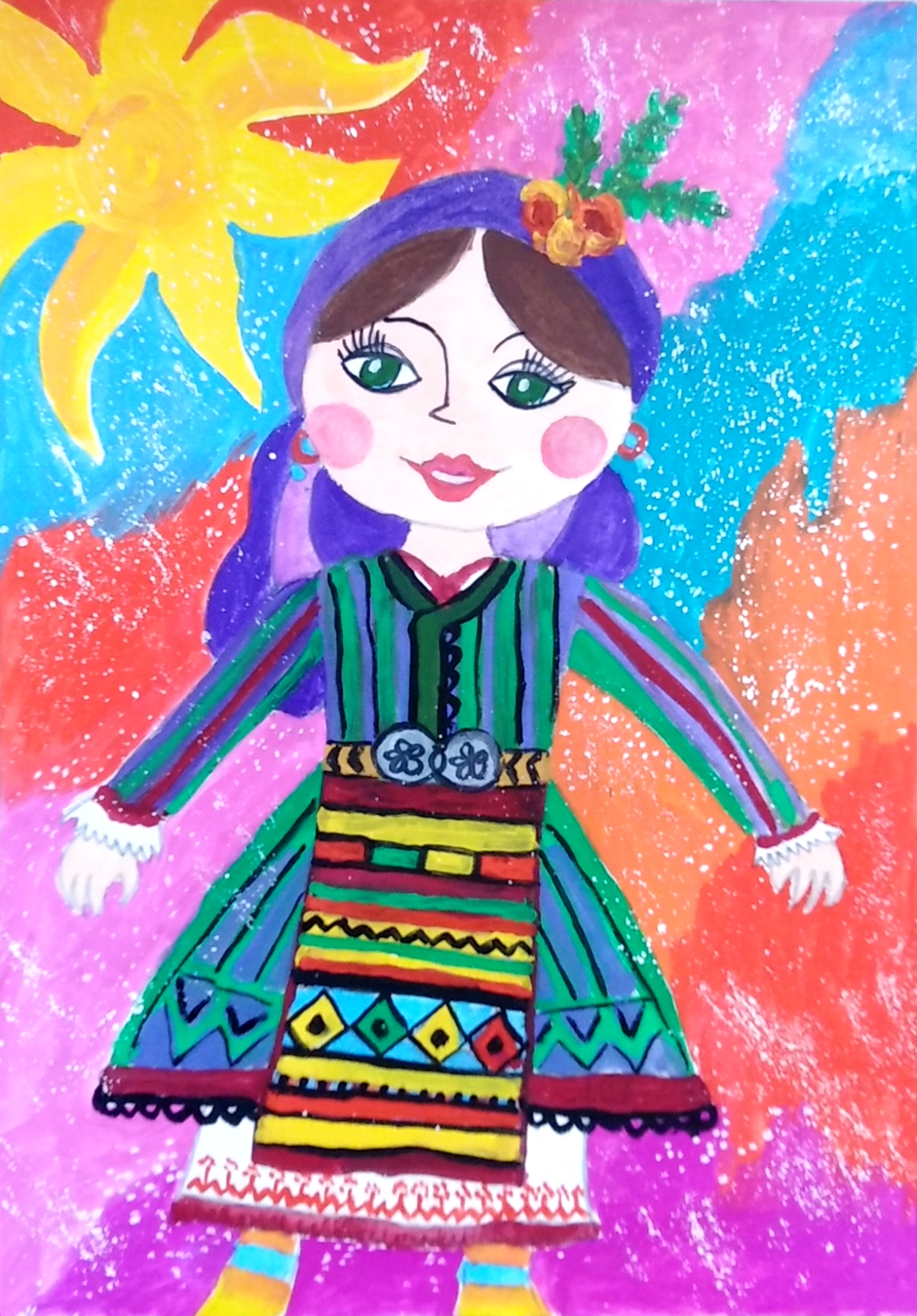 Моята българска бродирана риза