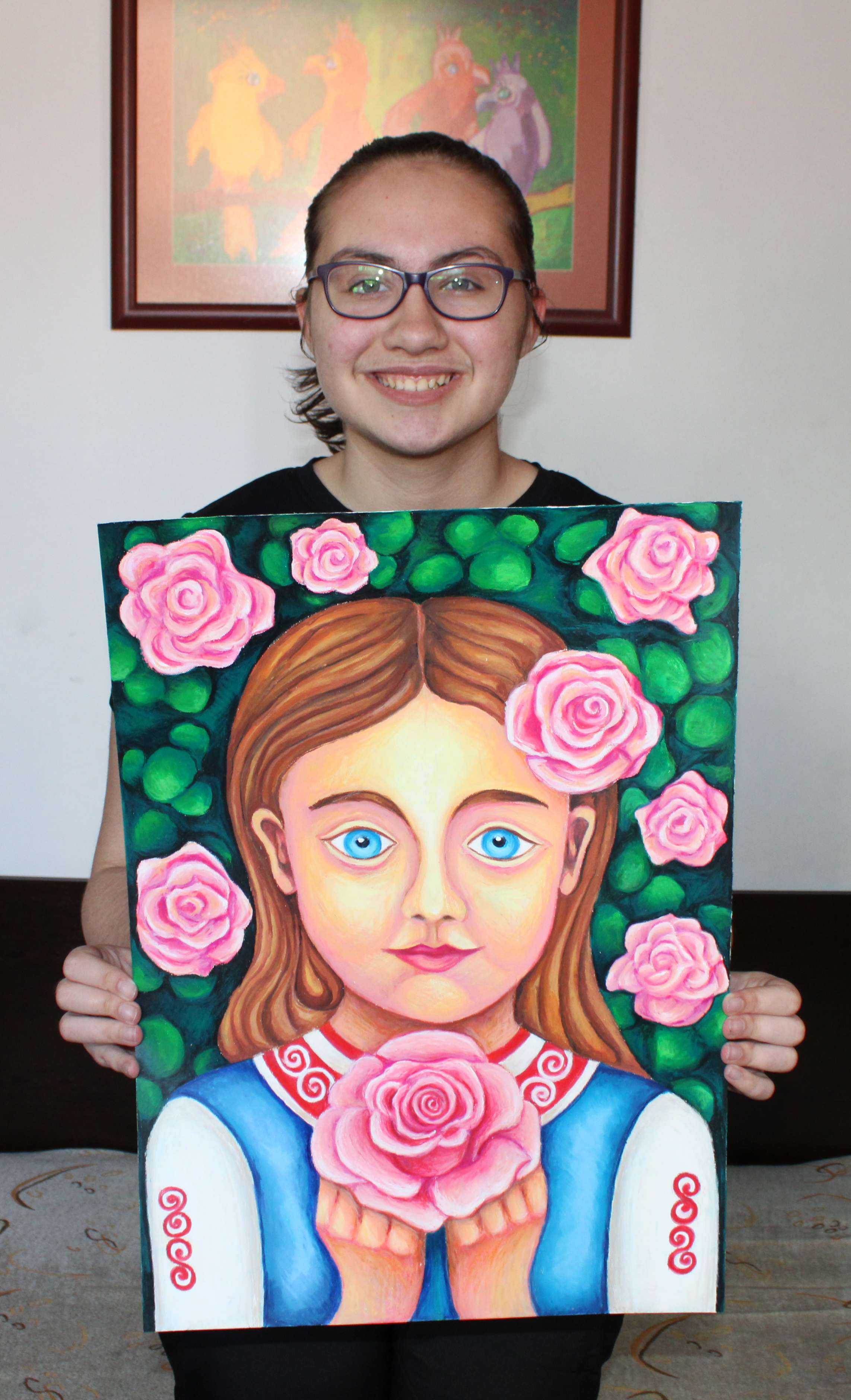 ВЯРА УХАНИЕТО НА РОЗАТА