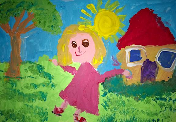 Ева Матс Налсен, 4 г.