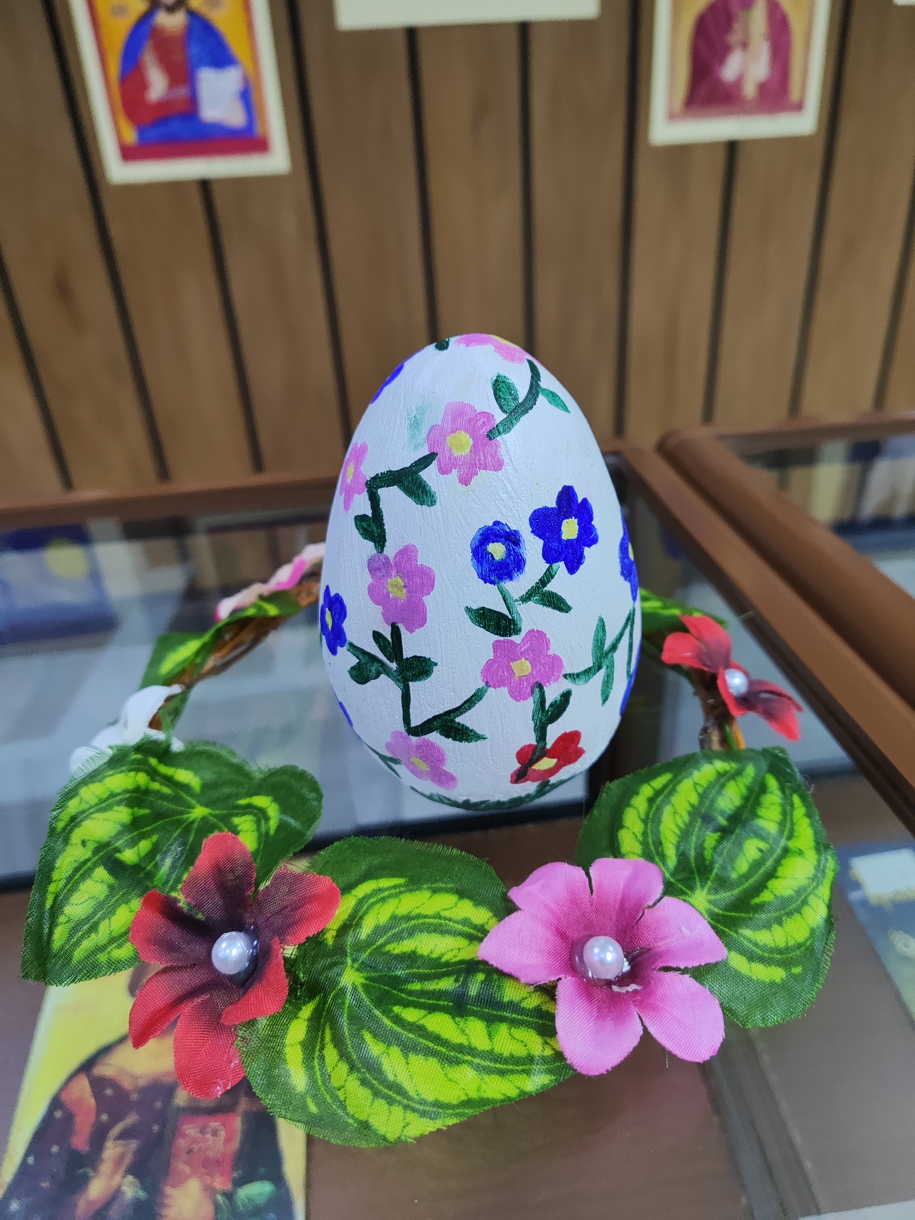 Яйце керамика, Мирай Емин 15г., Имаш само това, което си дал, Пастело