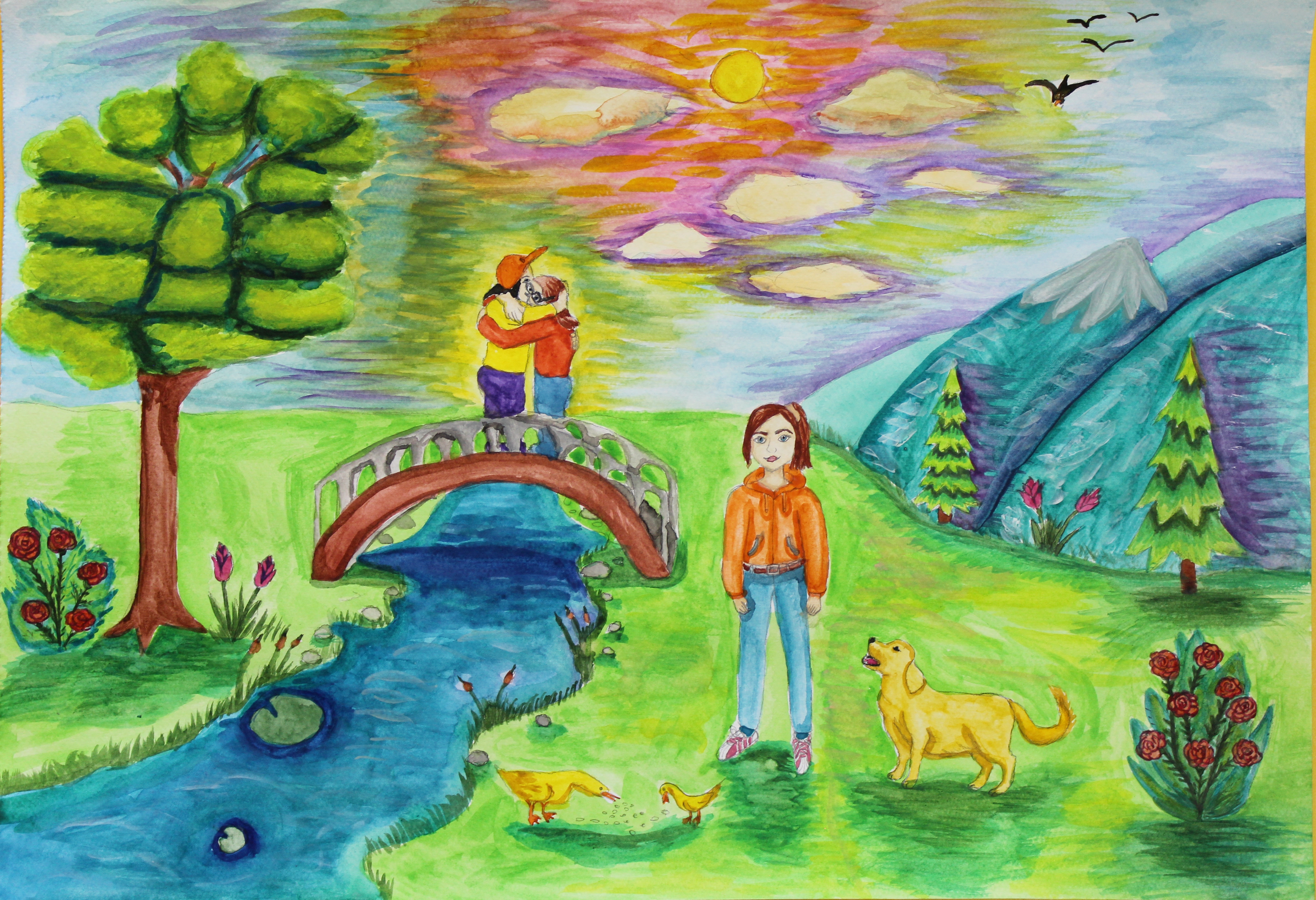 "Прегърни ме". Мария Славянова, 14 г.