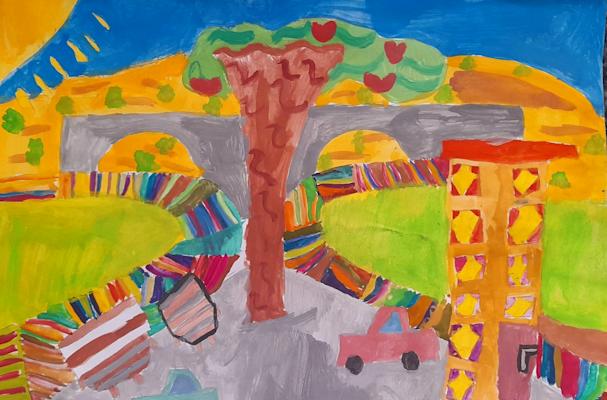 Александра Русинова, 7 г.