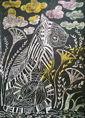 "Вълшебната котка". Никола Атанасов Стефанов, 17 год.