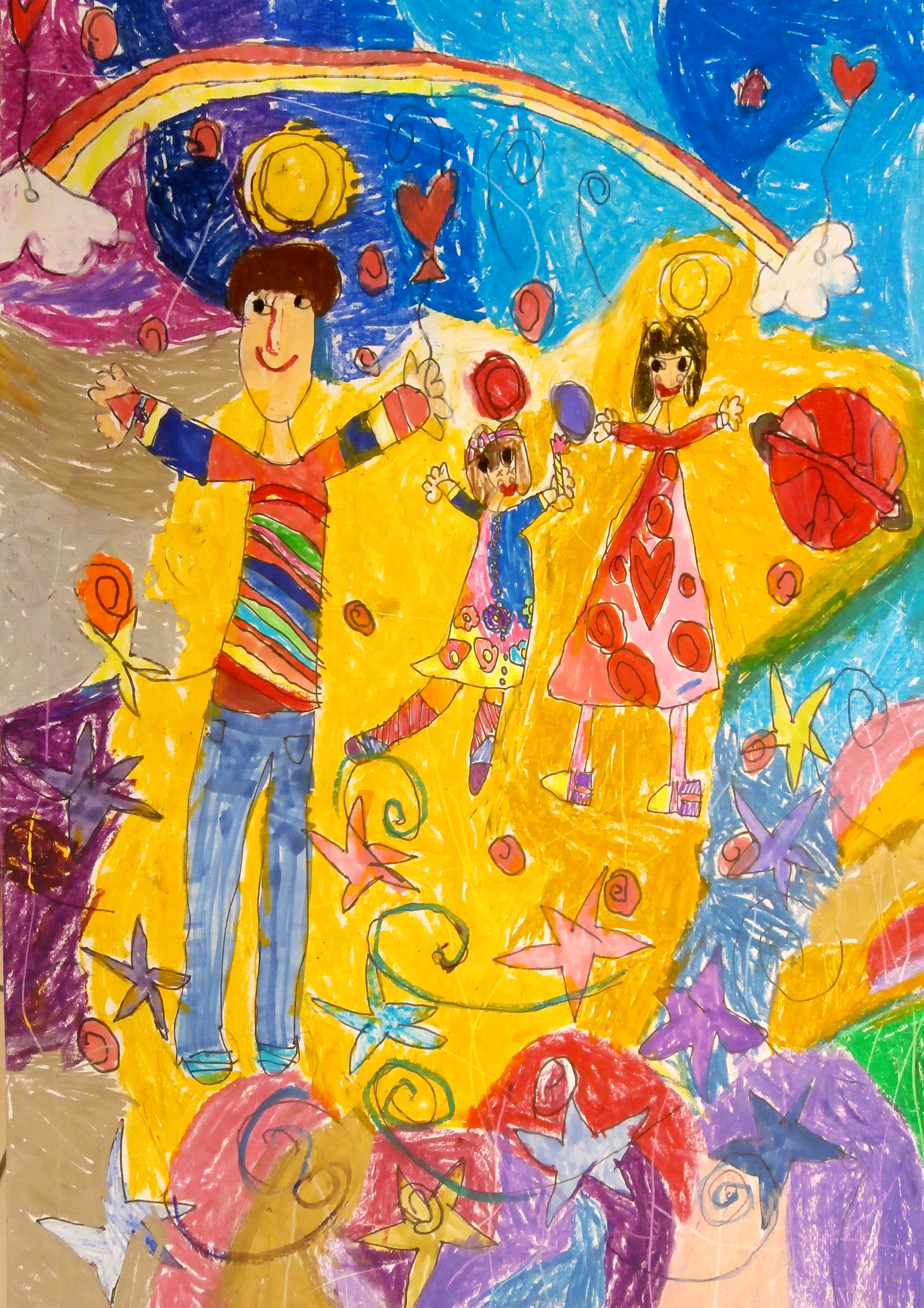 "Моето щастриво семейство", Бианка Цветкова, 7 г.