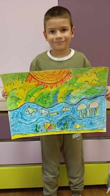 Александър Христов, 6 г.