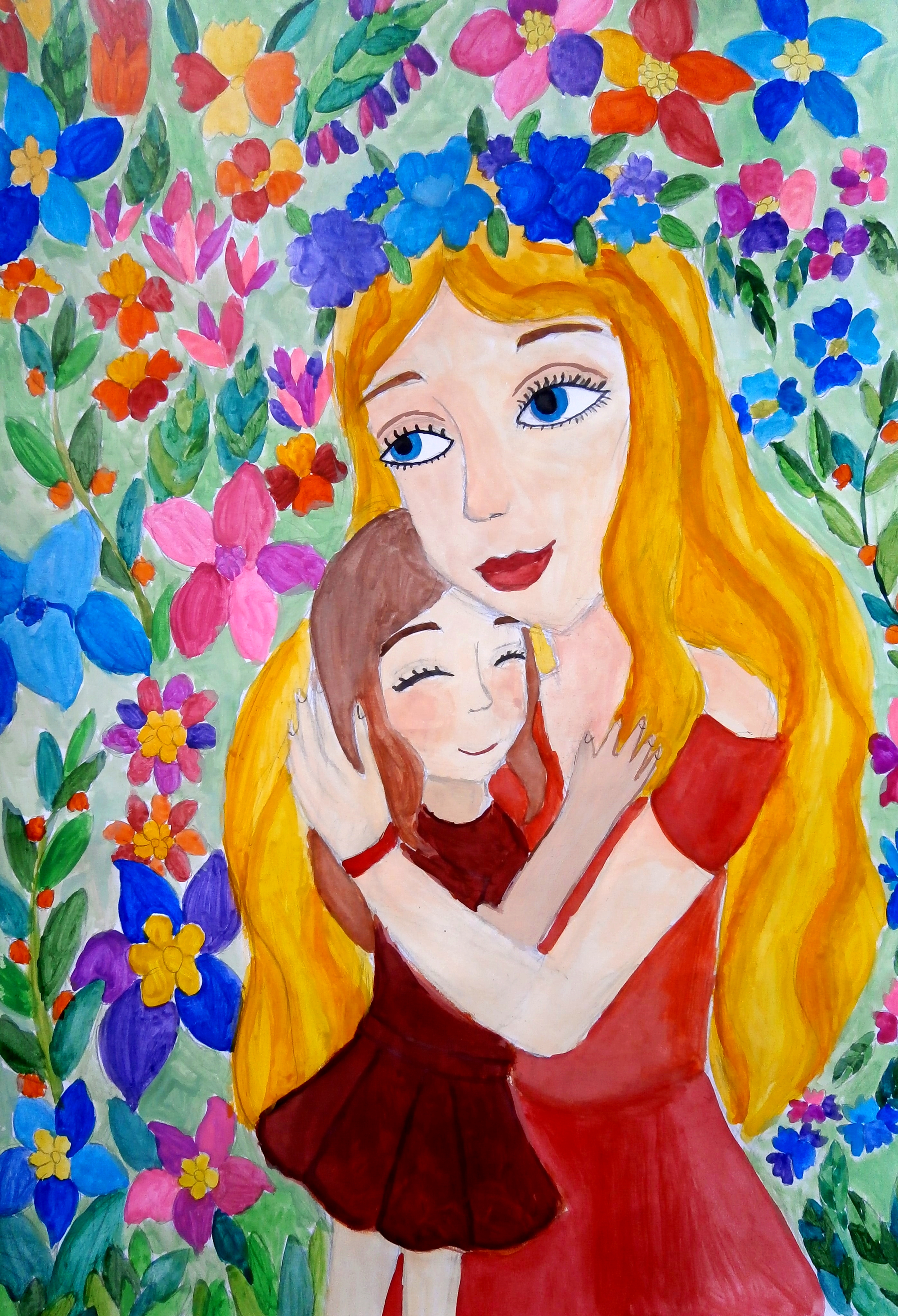 "Процъфтяващата майчина любов", Диана Бозова, 13 г.