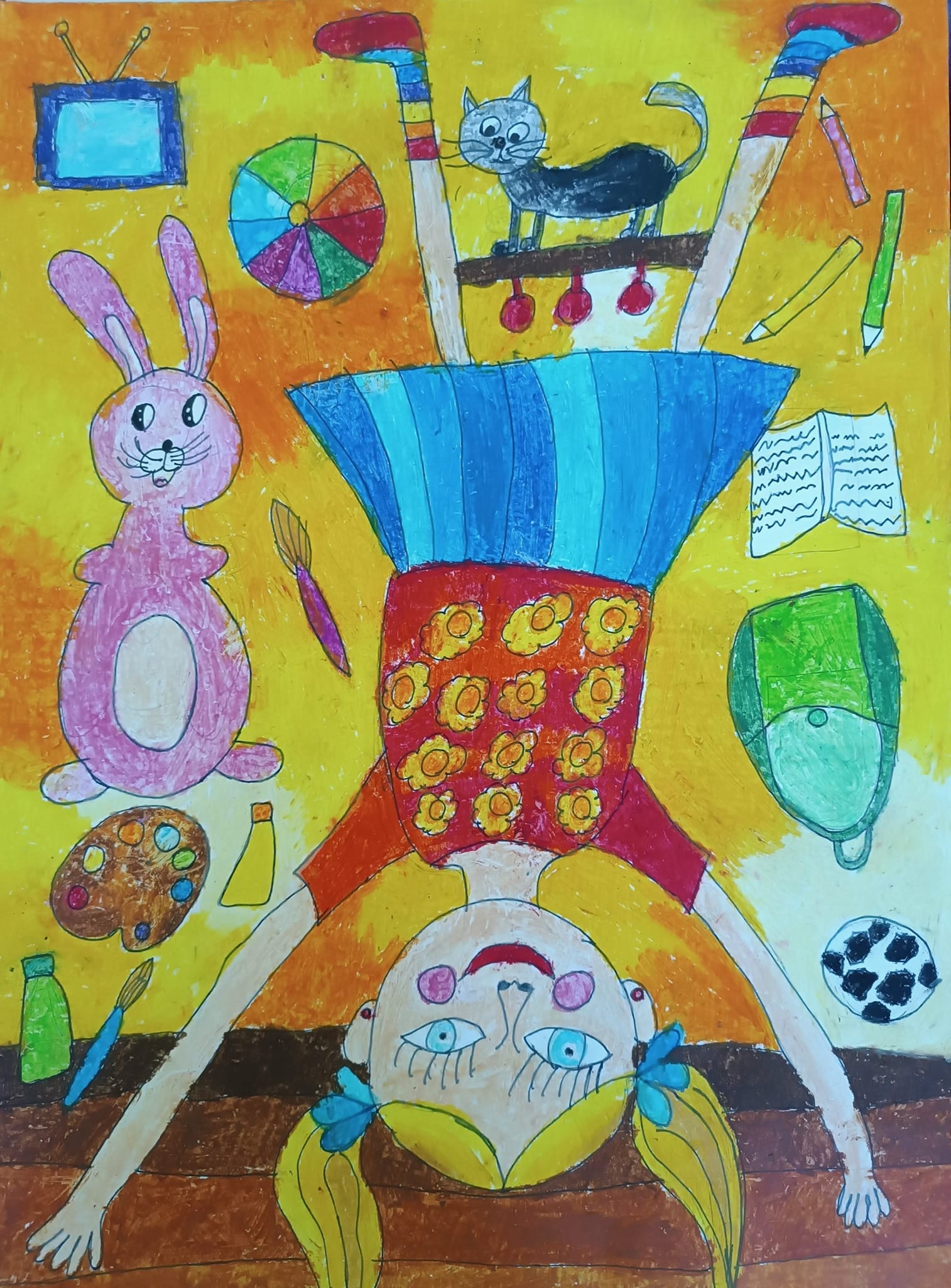 2 място - Сияна Кичукова, 8 г., НУ "Захари Стоянов", град Любимец