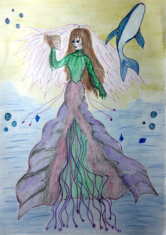 Момиче - медуза