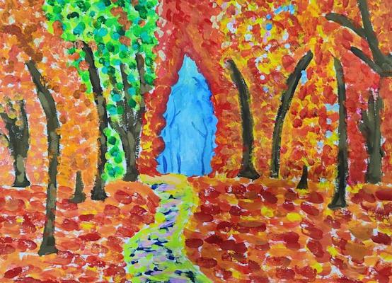 "Есенна пътека", Теодор Овчаров, 10 г.