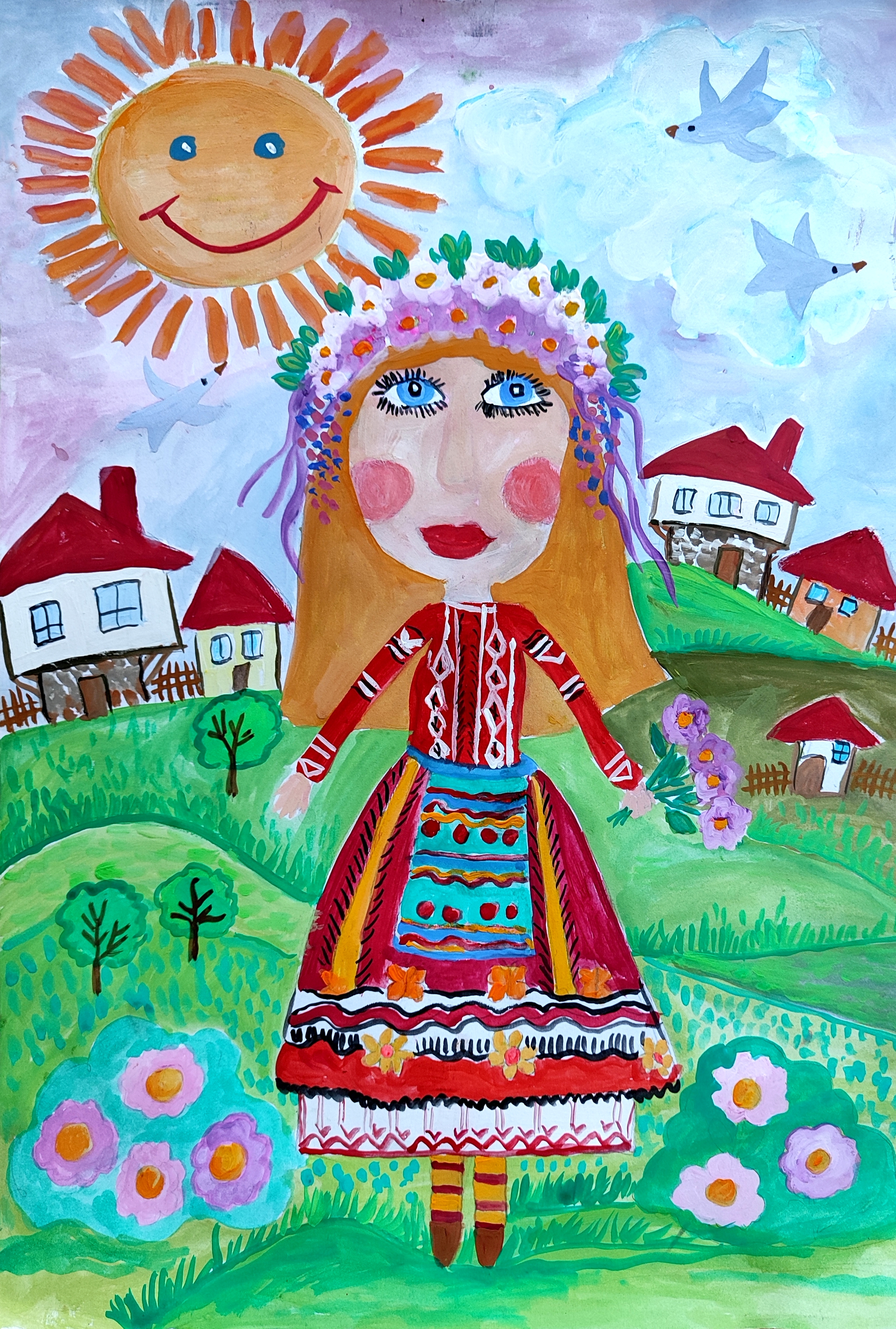 "Малка Лазарка". Адриана Петрова, 7 год. 