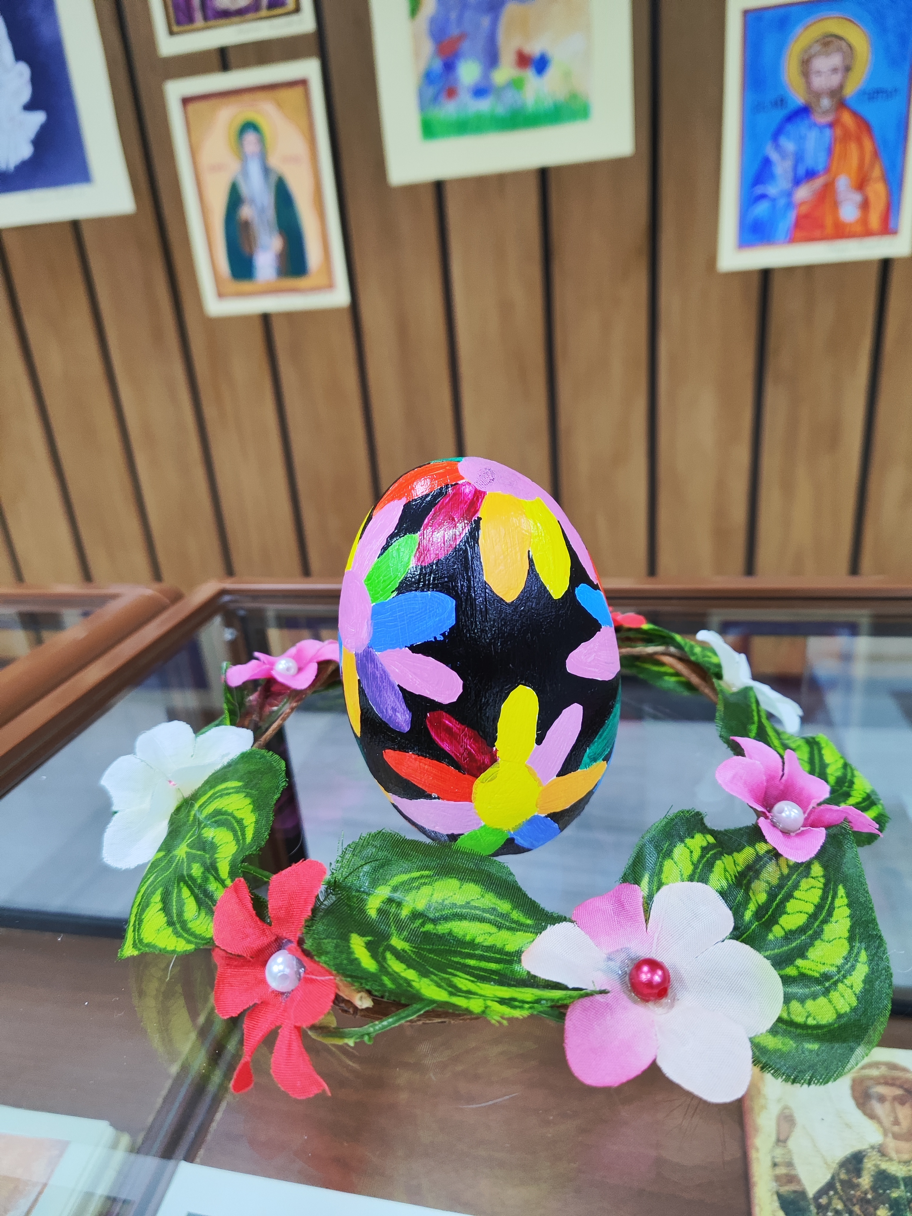 Яйце керамика, Ана Мария Йовчева15 г., Имаш само това, което си дал, Пастело