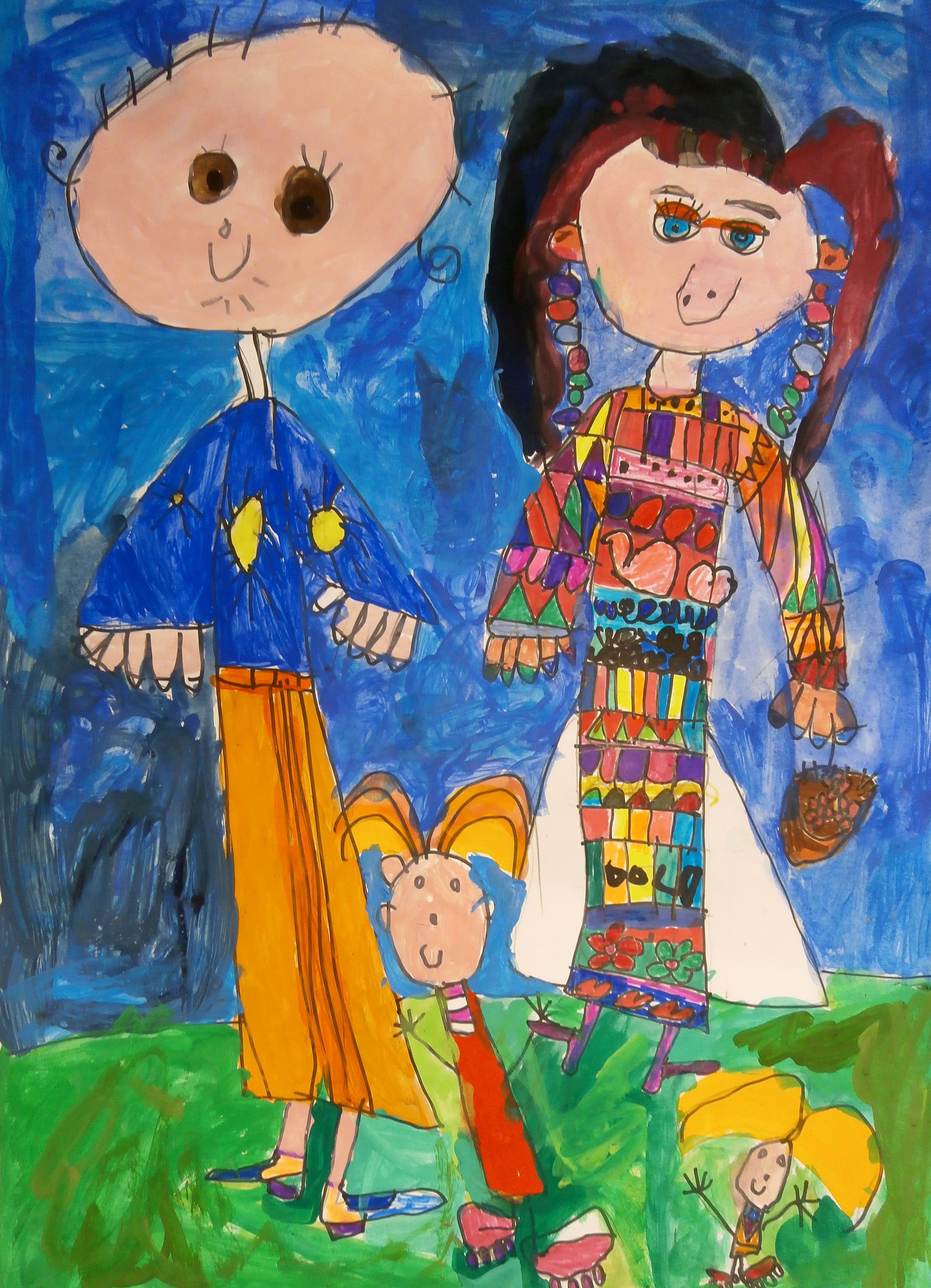 "Дарявам щастие на цялото си семейство". Светозара Тодорова, 5 г.