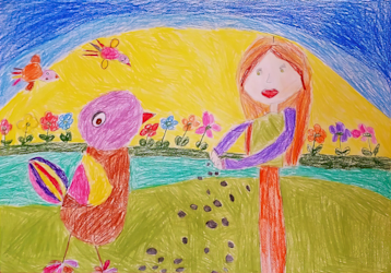 Нахрани врабчетата