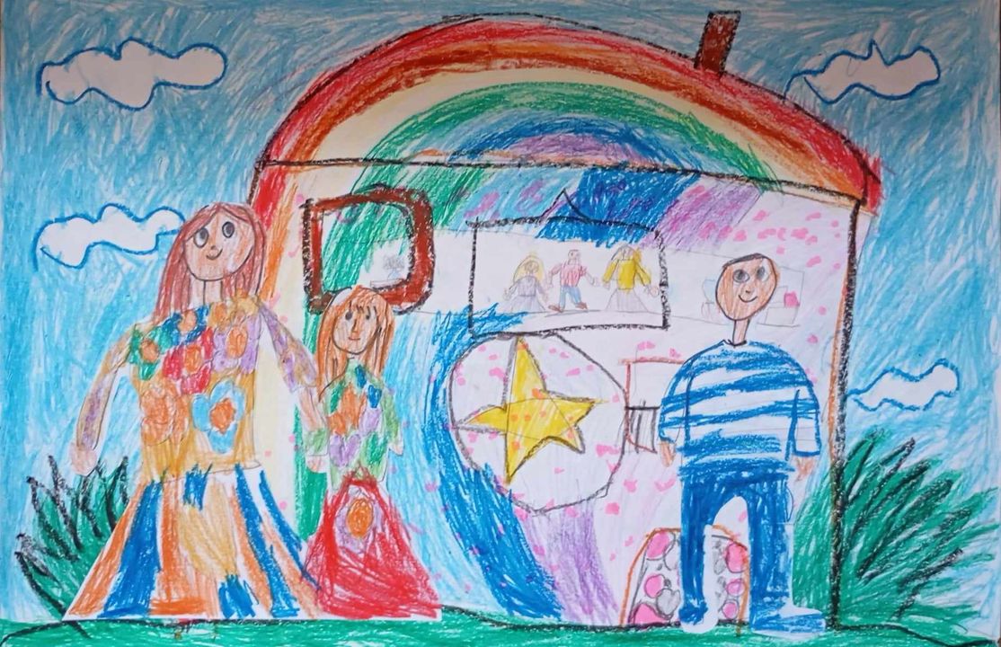 Рисунка: Анастасия Шумейко, 6 г. 