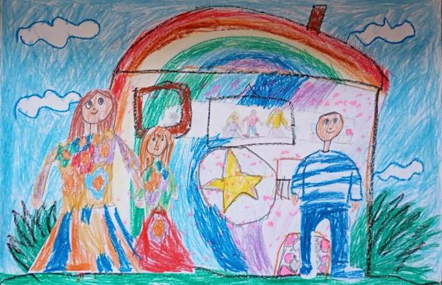 Рисунка: Анастасия Шумейко, 6 г.