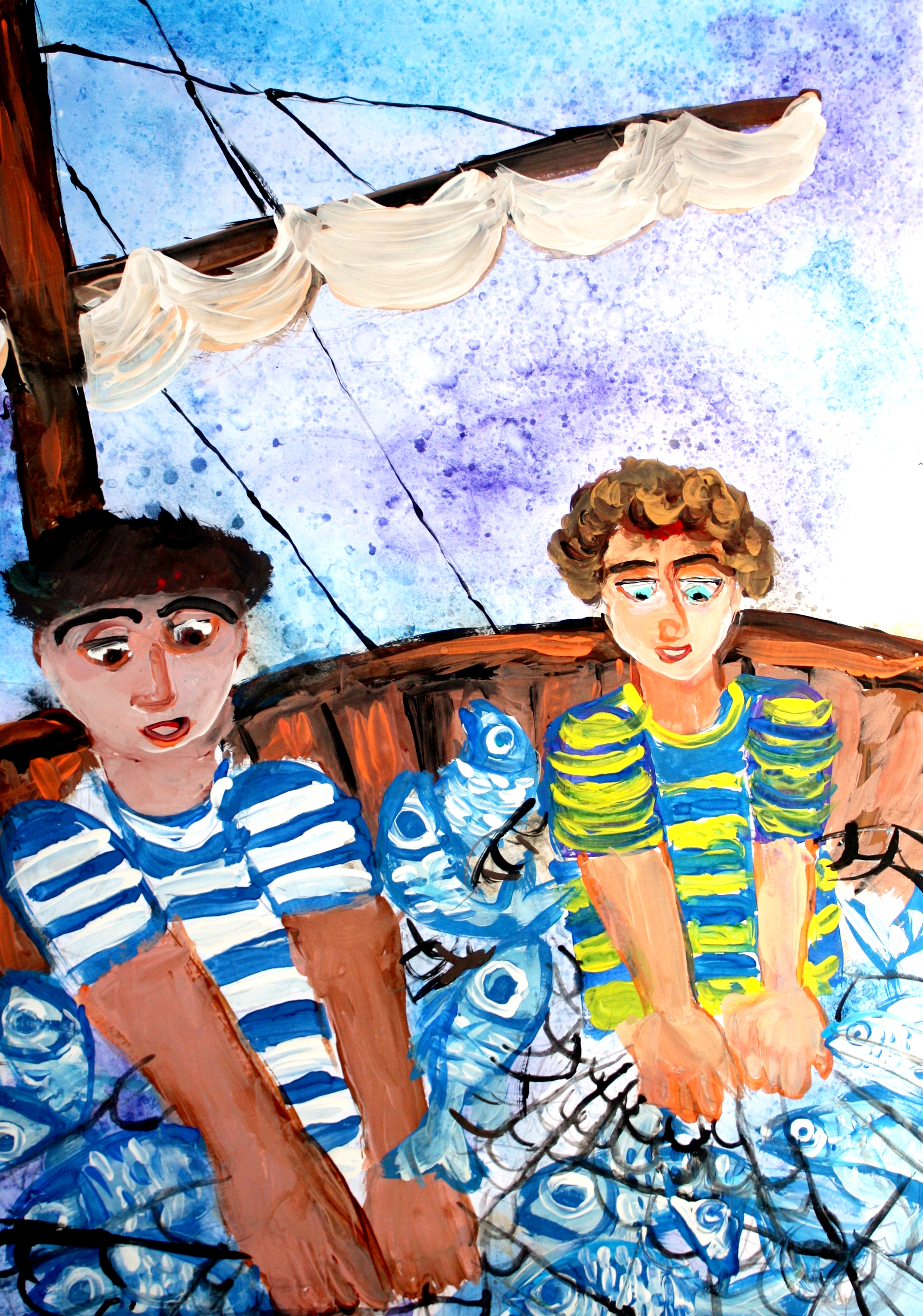 Никола Чакаров, 10 г.