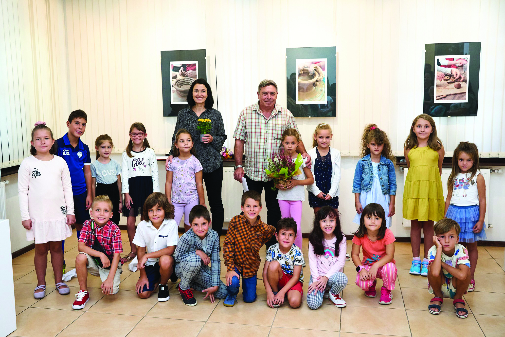 Откриване на първата изложба на Школата по керамика "Кукерче", 2022 г. 