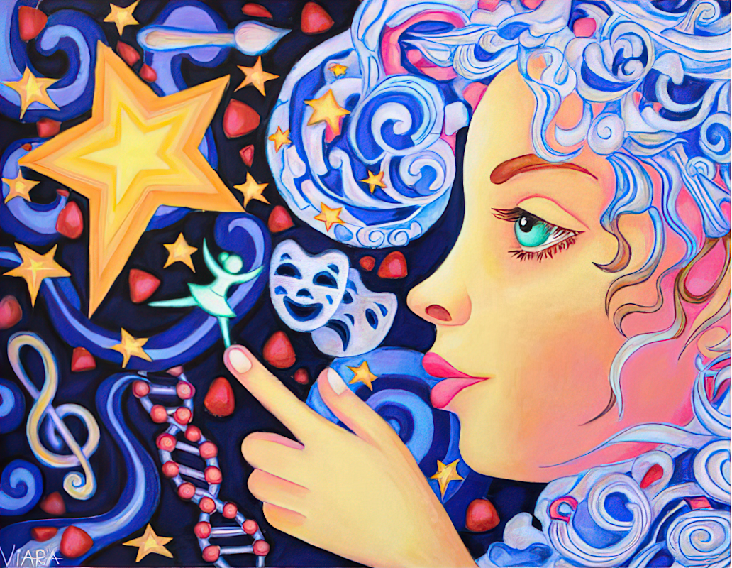 Рисунката на Вяра "Мечта" с първо място в конкурс в САЩ