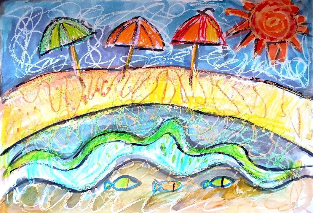 Рисунка: Габриела Вълкова, 6 г.