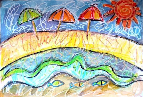 Рисунка: Габриела Вълкова, 6 г.