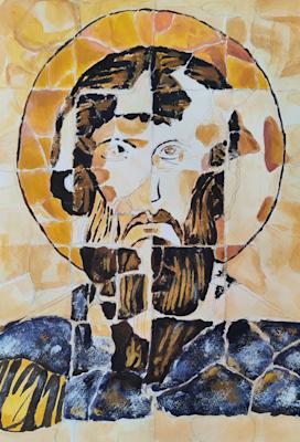 Икона на Исус Христос, Ели Лалева, 13 г.