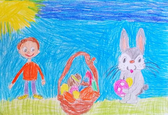 "Великден". Цветин Радевски, 7 г.