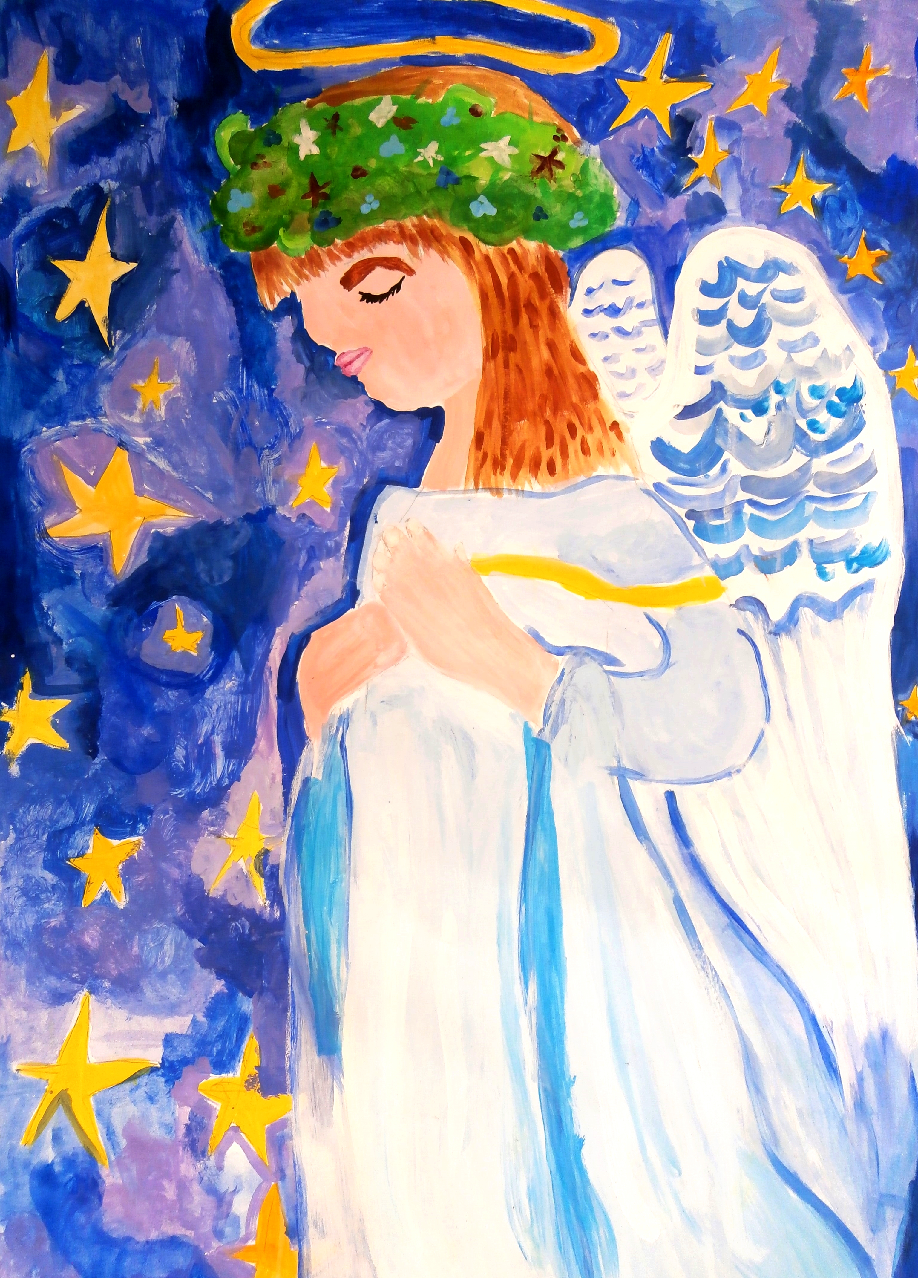 "Молитвата за другите благославя мен". Габриела Митовска, 8 г.