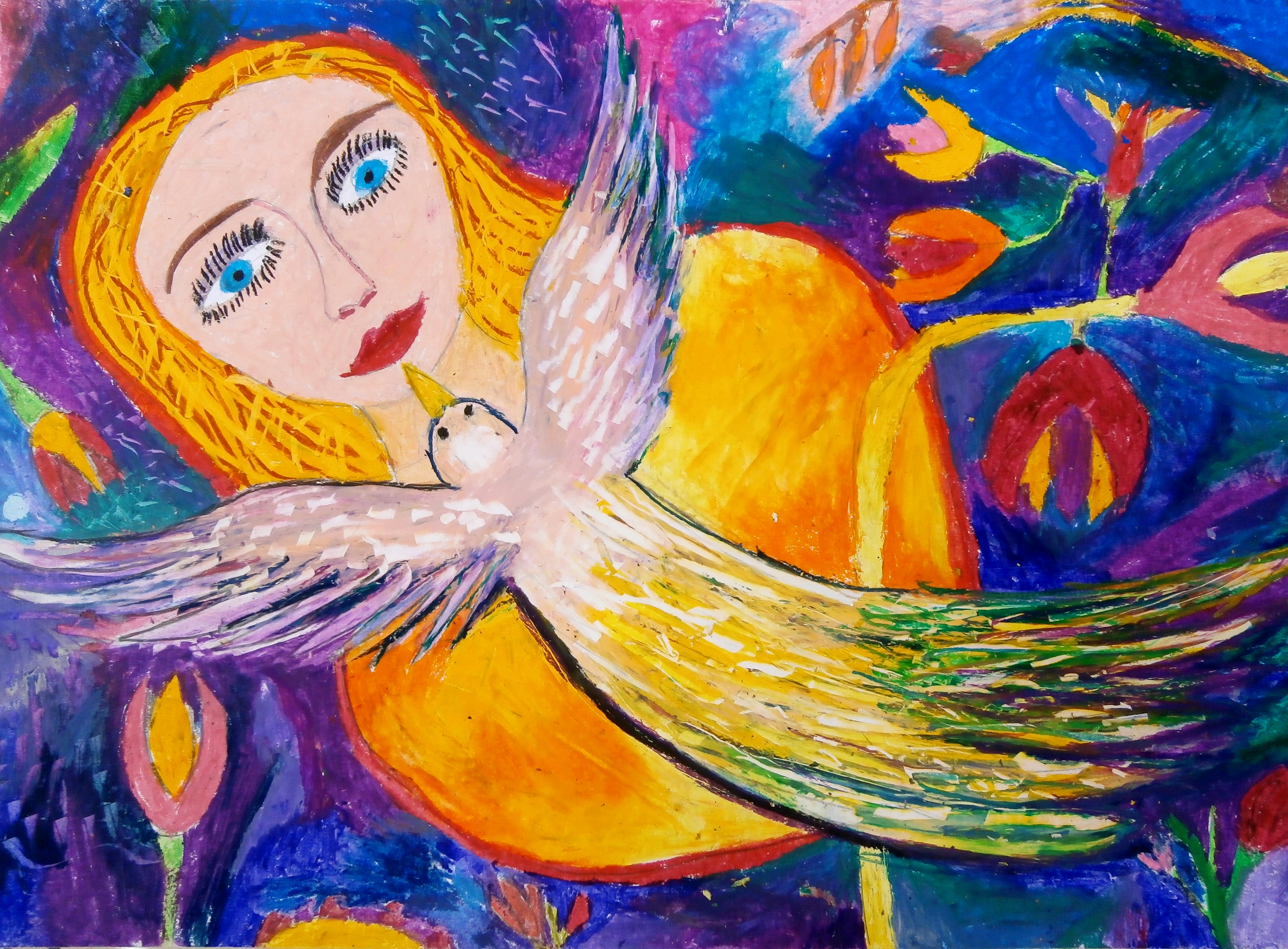 "Любовта е като нежна птица", Румен Косташки, 11 г.