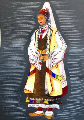 „Празничен костюм на невеста“ от с. Стефаново, Ловешко