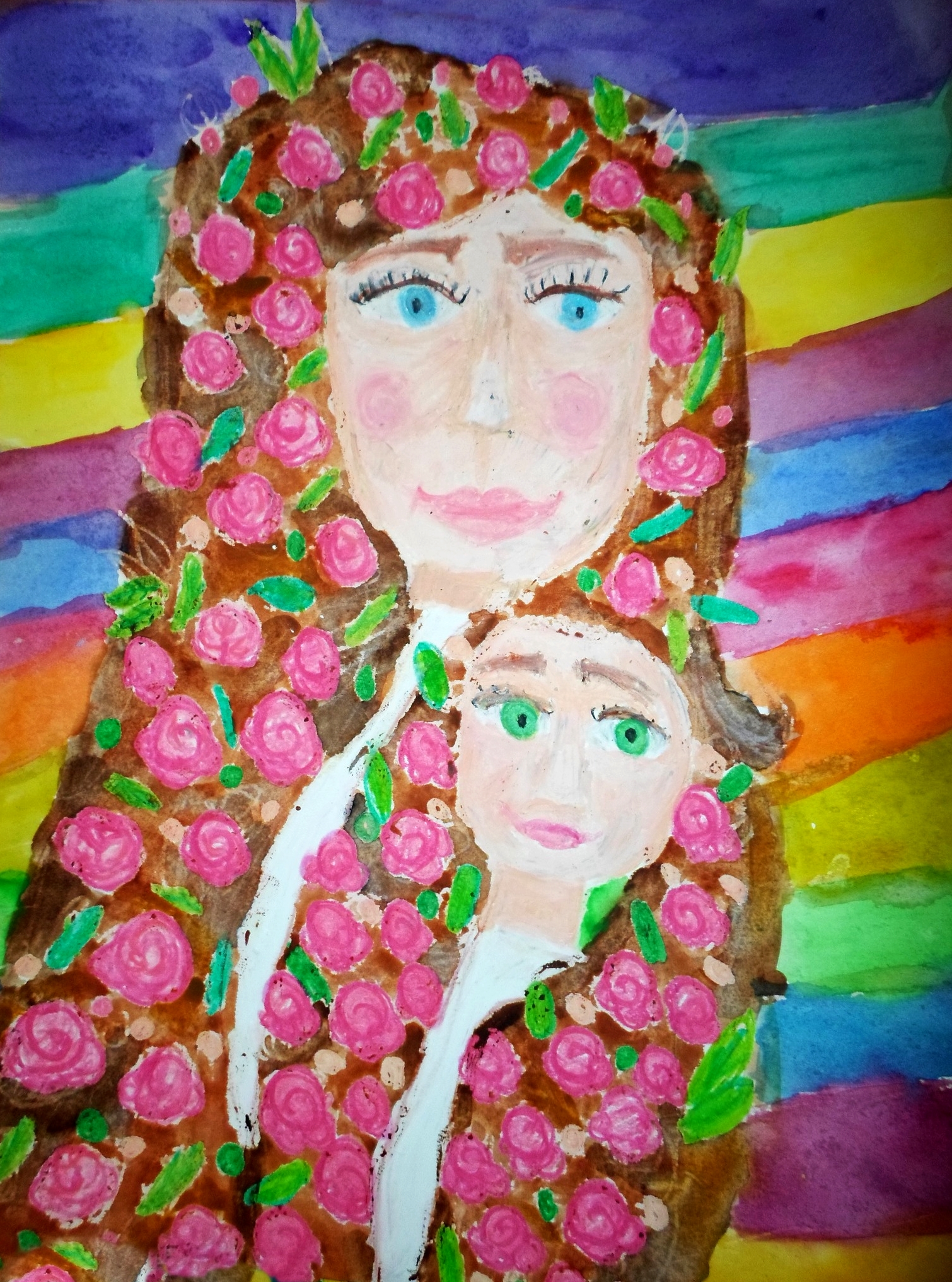 Рисунка: Ниляй Мустафова, 12 г.