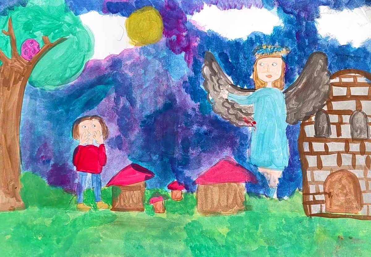 "Среща с Добротата", Сияна Стойчева, 9 г.