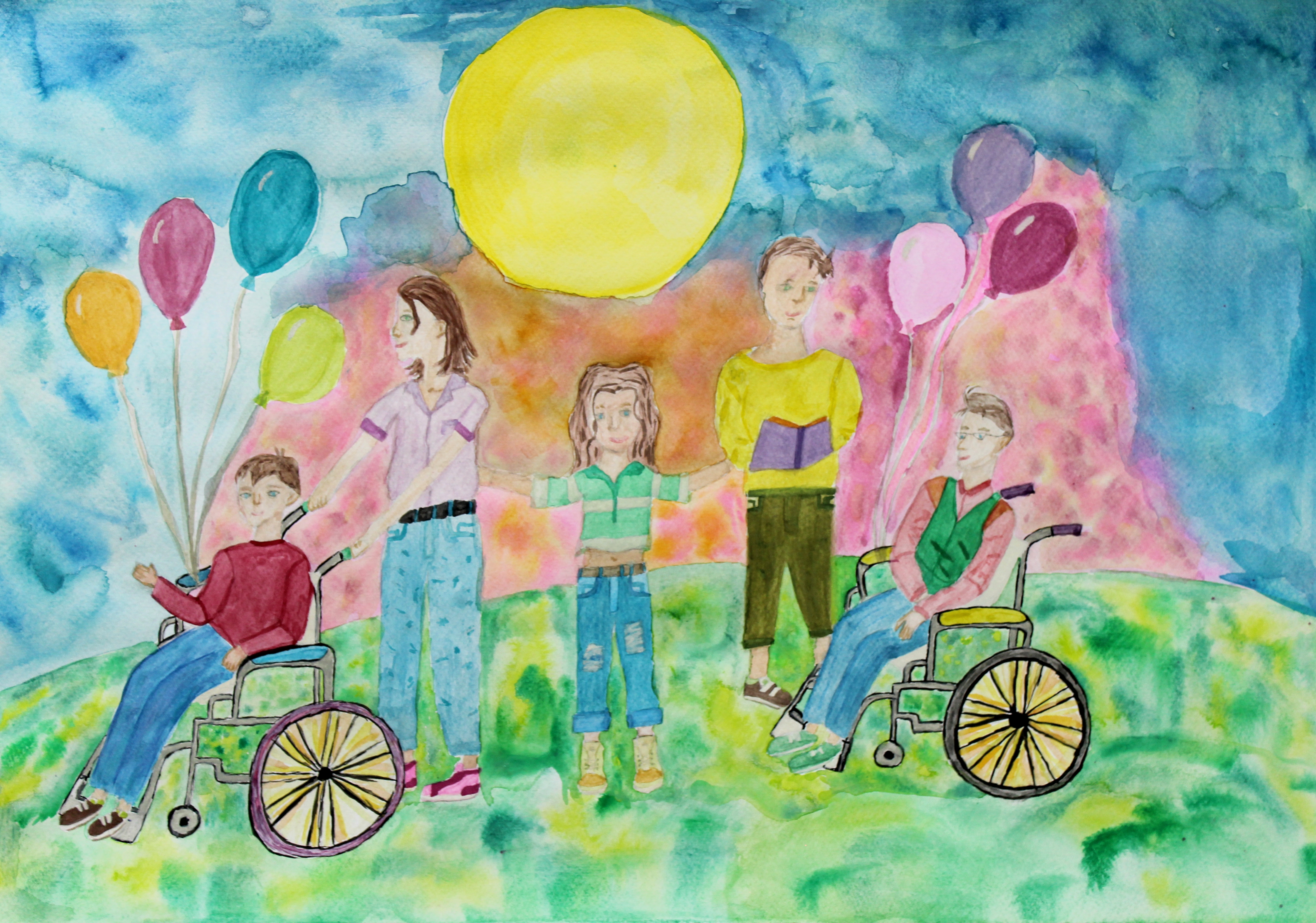 "Слънцето свети еднакво за всички". Йоанна Владимирова, 16 г.