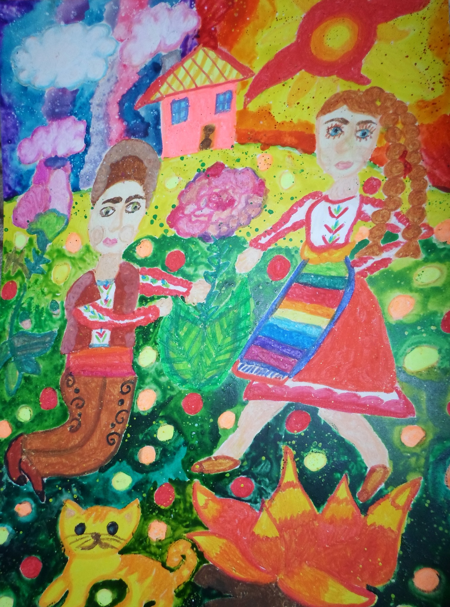 Рисунка: Кристияна Бужева, 8 г. 