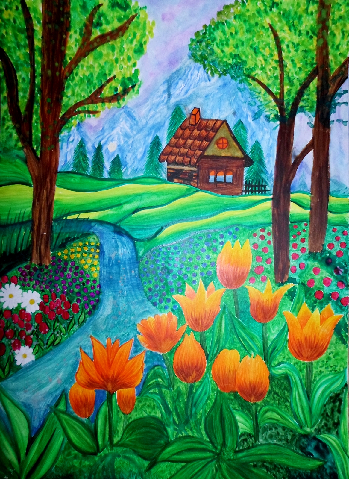 "Пролет". Весин Юсеинова Хасанова, 16 год.