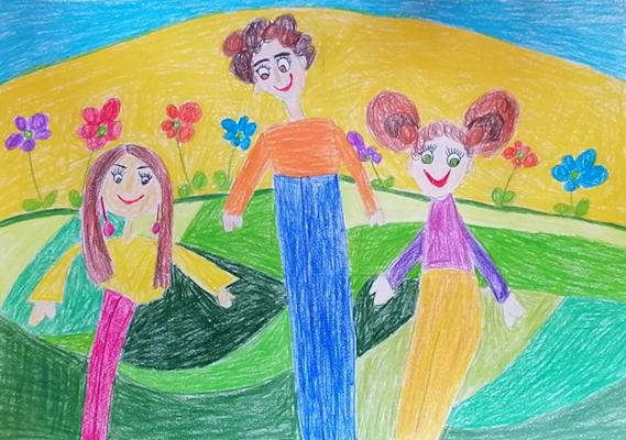 "Приятели". Алекса Димова, 5 г.