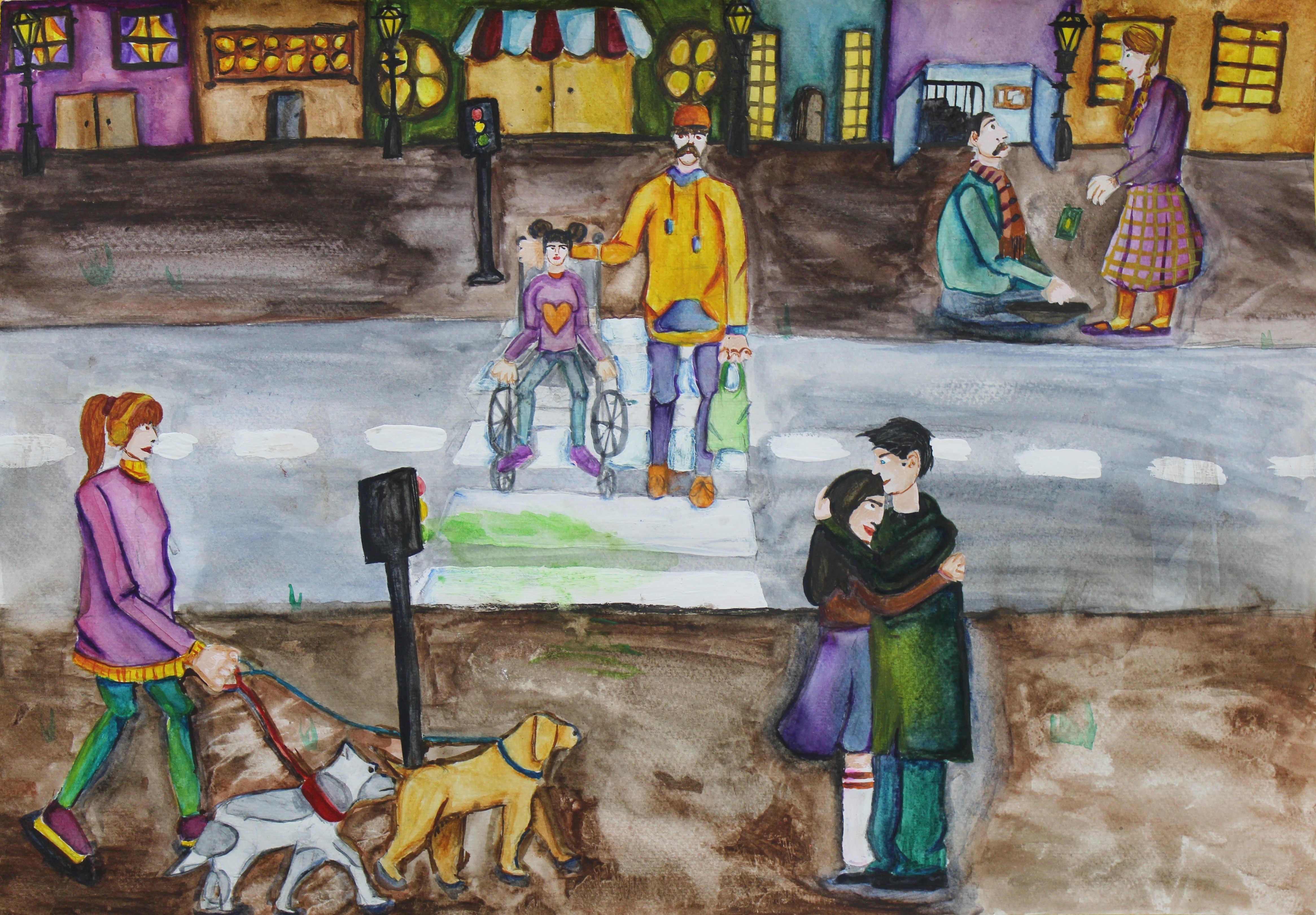 "Моята улица, моят град, моят свят". Стефания Хаджииванова, 14 г.