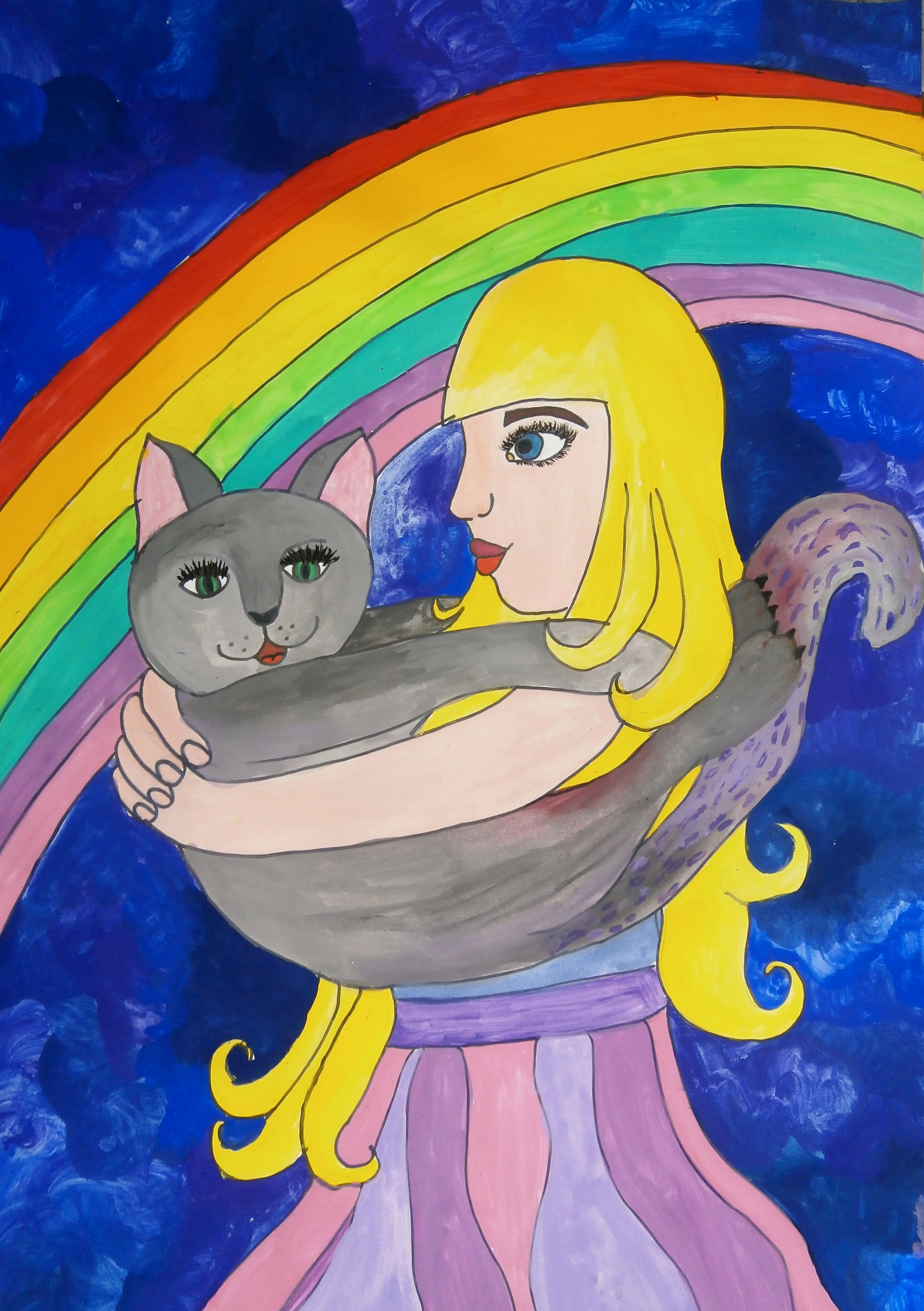 "Давам нежност и любов", Таня Косташка, 13 г.