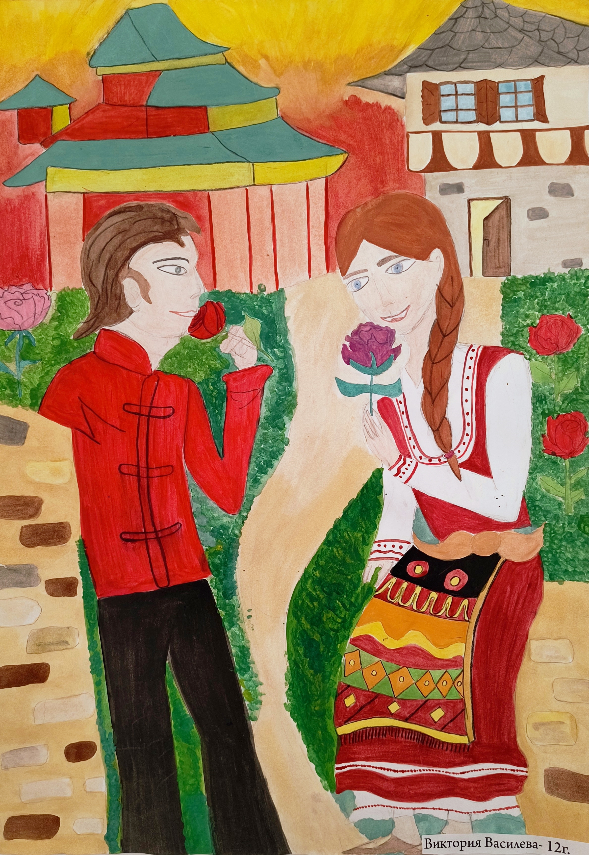 Виктория Василева, 12 г.