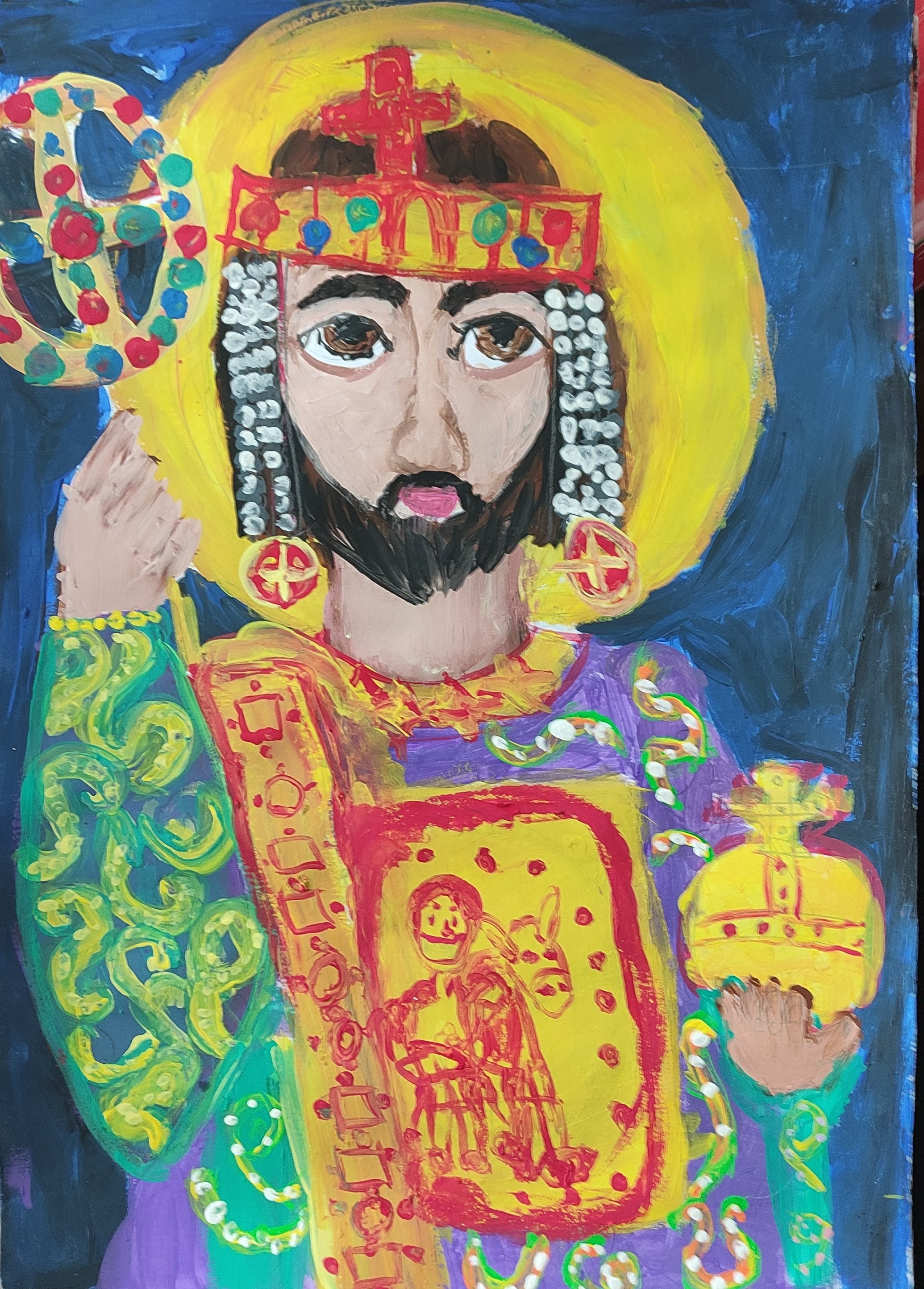 Никола Чакъров, 8 г. 