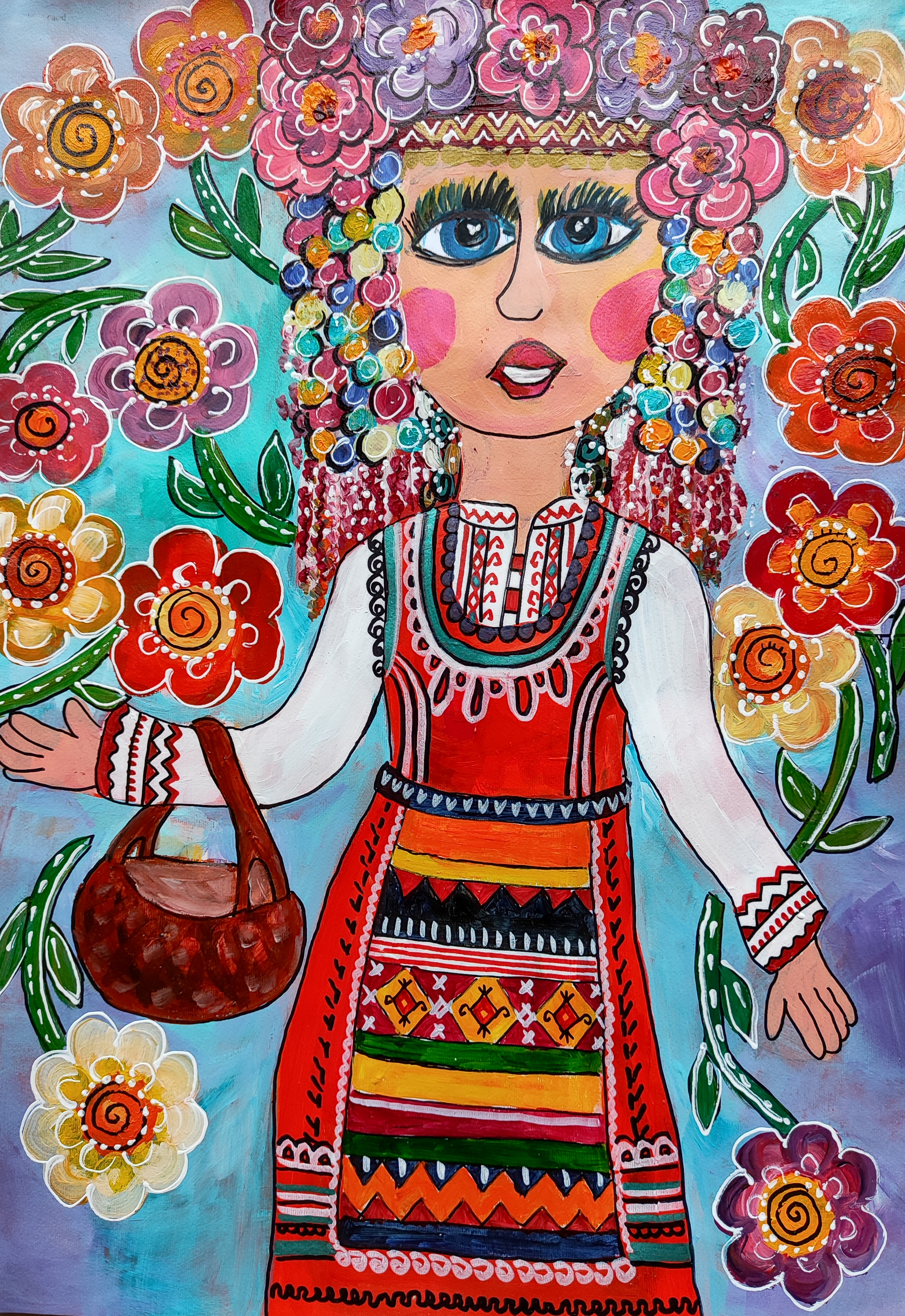 "Лазарка". Теодора Гетова, 10 год. 