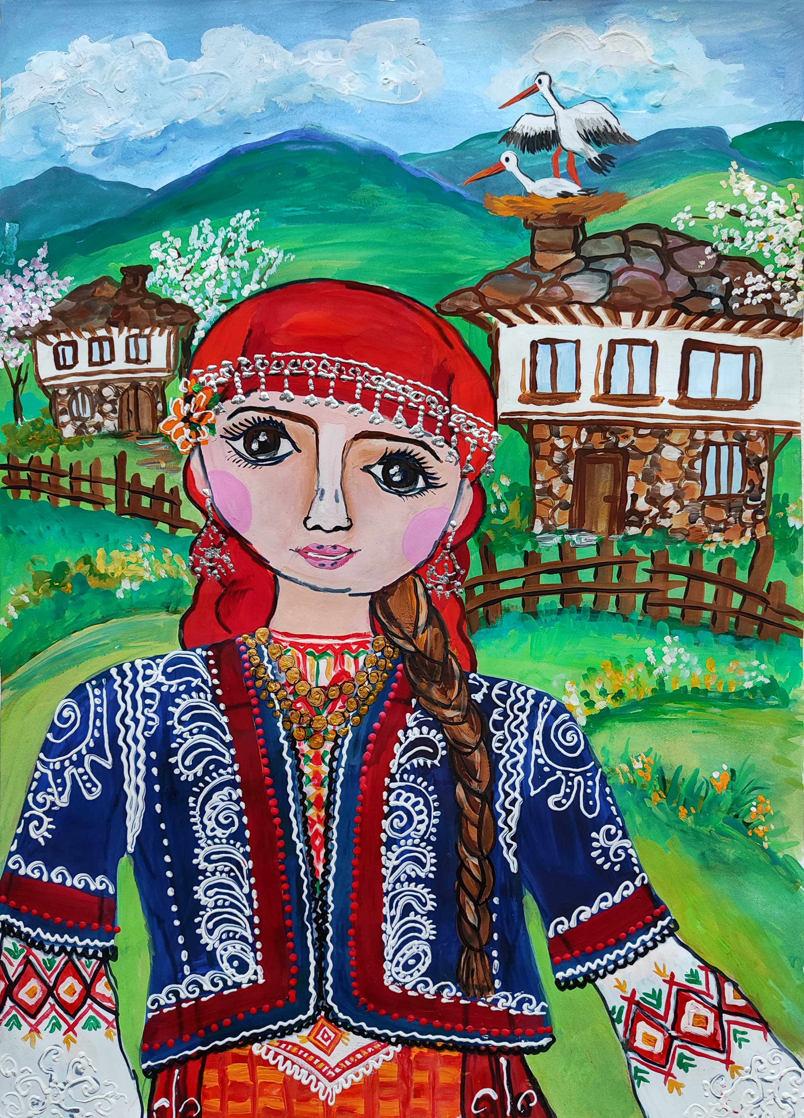 "Пролет в Родопите". Никол Димитрова, 13 год. 