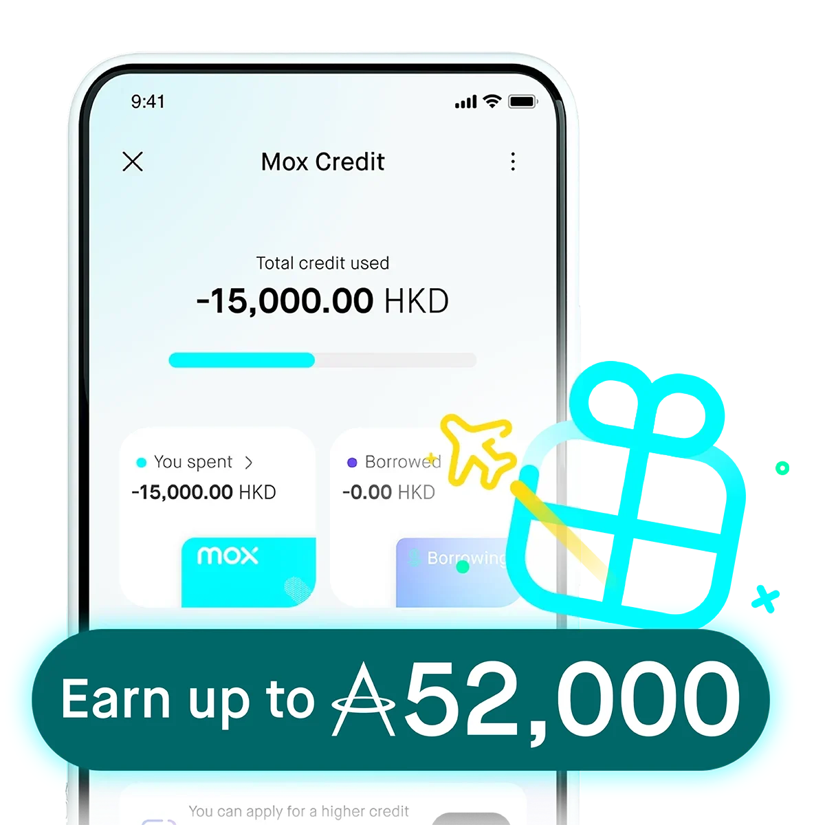 FLYWITHMOX: Up to 52,000 Asia Miles and unlimited HKD4 = 1 mile for 60 days  