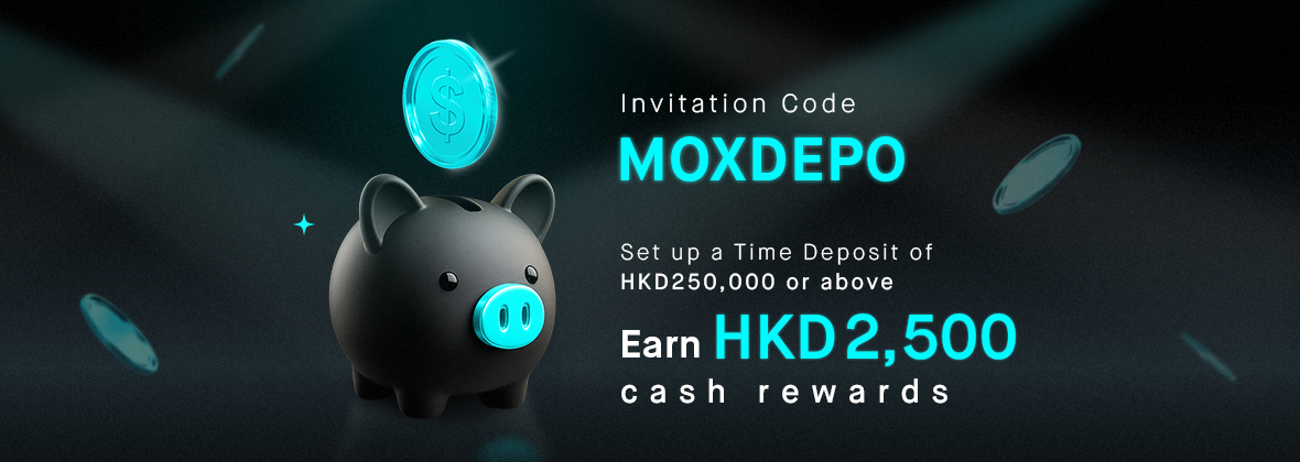 Save and earn with Mox! Simply fund in and earn straight away!
