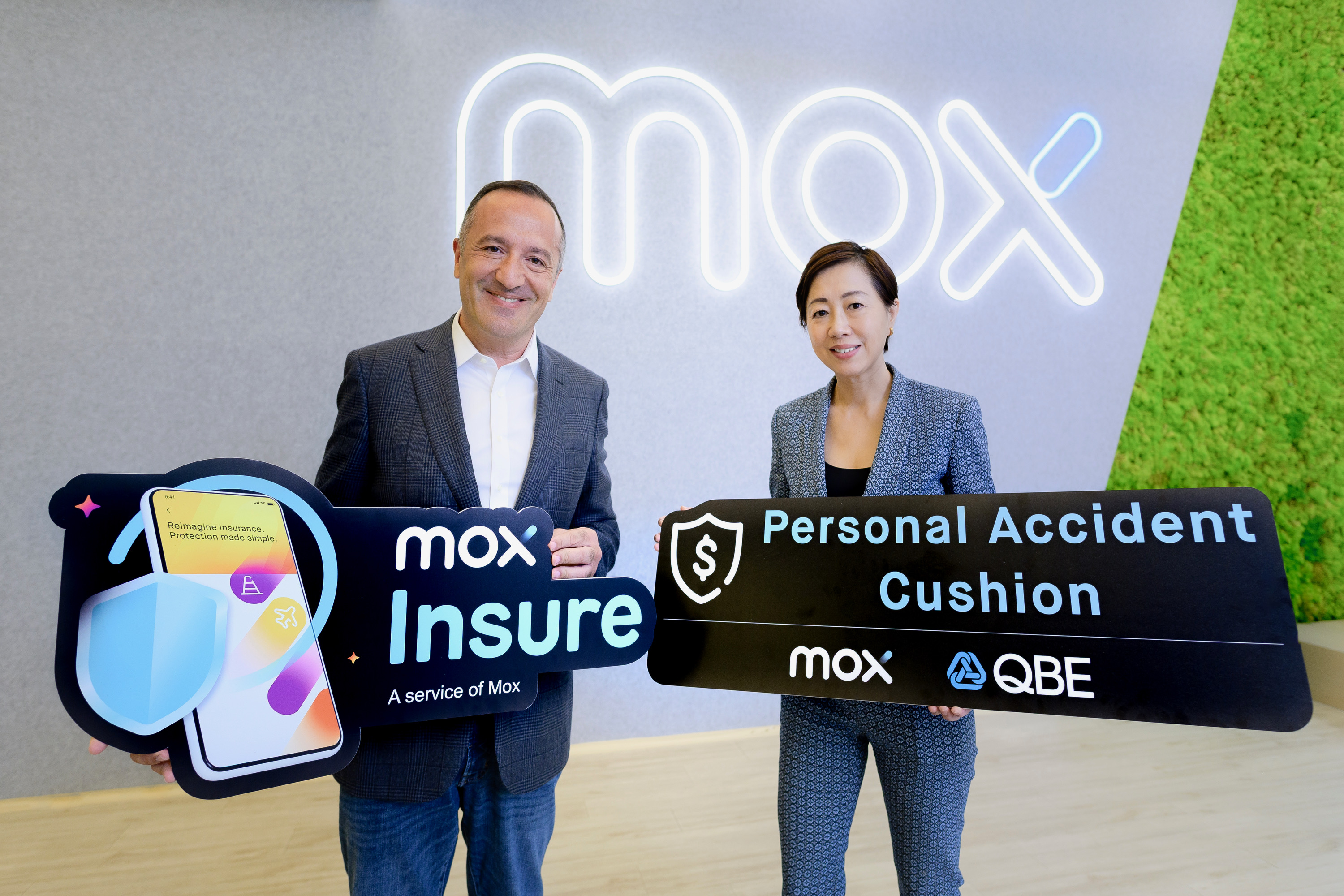 Mox Launches Insurance Business and Makes Protection Simple Forms the First Landmark Partnership with QBE in Hong Kong