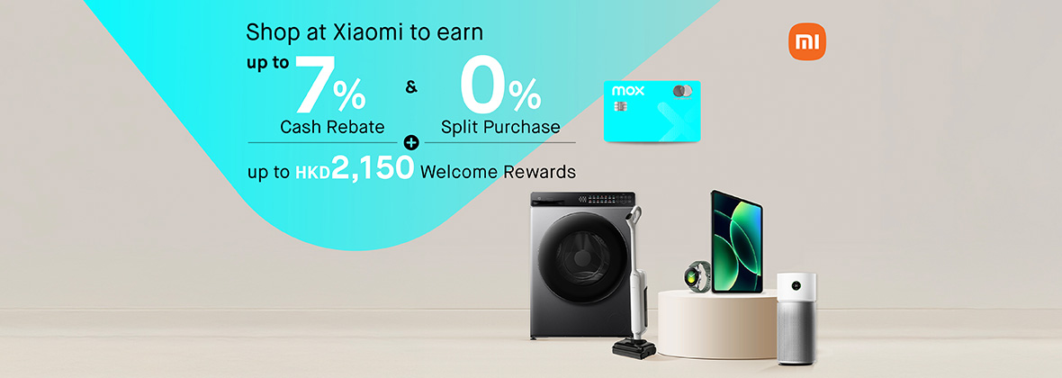 Your Ultimate Deal for the New Flagship Camera Phone 📷📱: Up to 7% Total Cash Rewards at Xiaomi + 0% Instalments 💰 New Customers Get Up to HKD2,150 Cash Bonus
