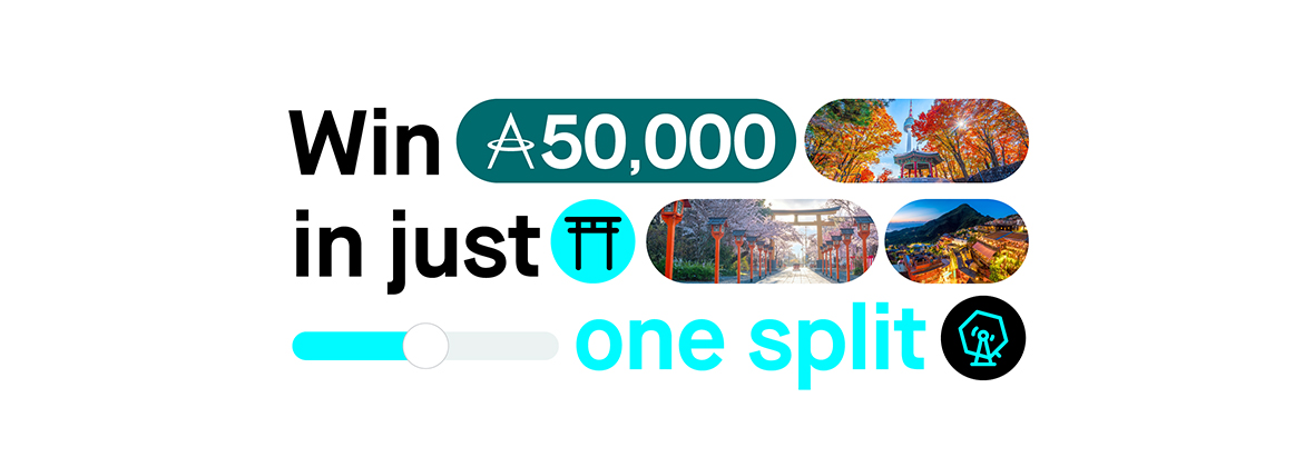 Split and Win 50,000 Miles 